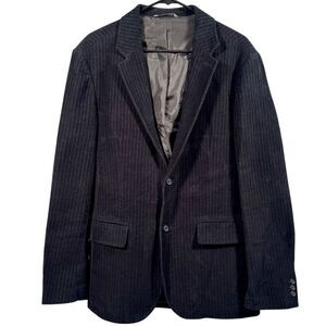 GAP Men's Winter Pinstripe Blazer Sportcoat Jacket Size Medium Cotton Blend